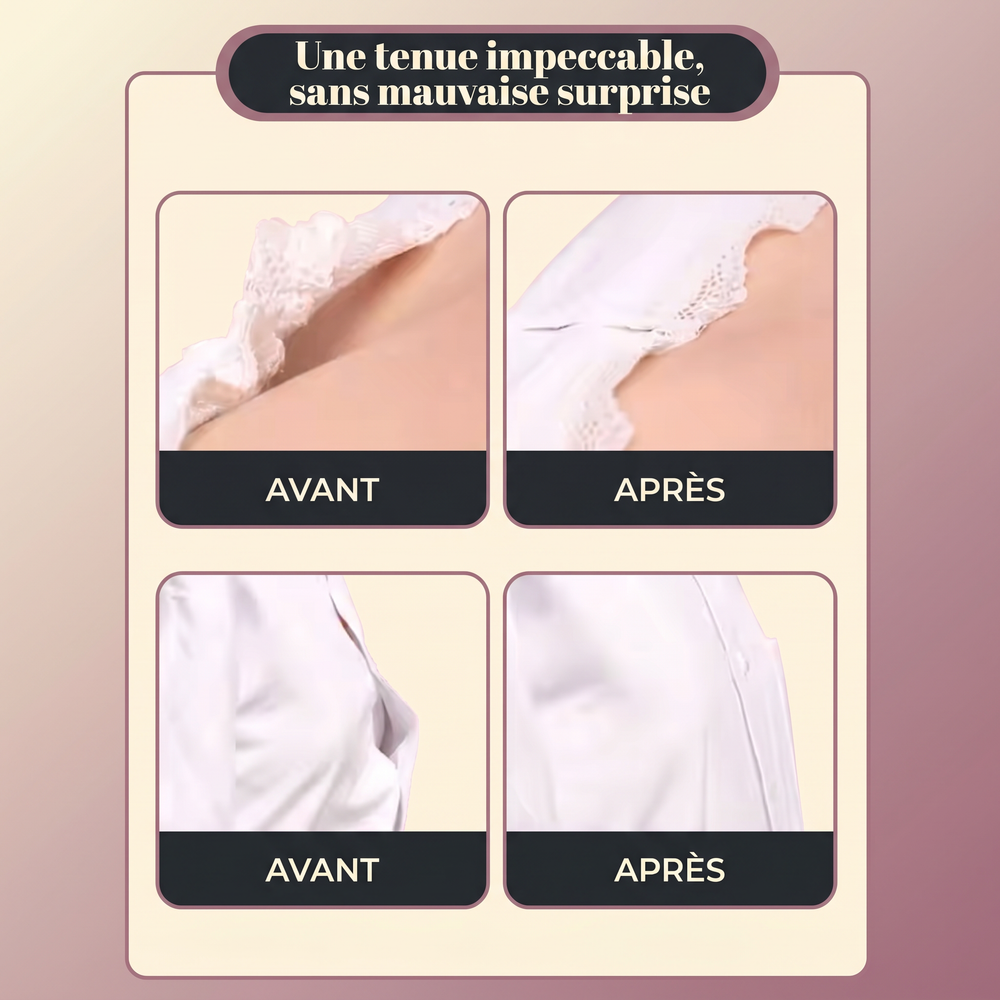 NoGlisse — Colle Invisible Anti-Glisse pour Vêtements